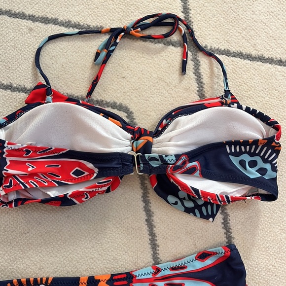 Colourful high waisted bikini - Picture 4 of 5